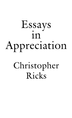 Beispielbild fr Essays in Appreciation zum Verkauf von WorldofBooks