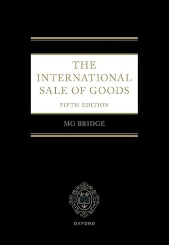 Stock image for The International Sale of Goods 5e for sale by Revaluation Books