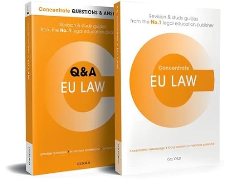 9780192885531: EU Law Revision Concentrate Pack: Law Revision and Study Guide