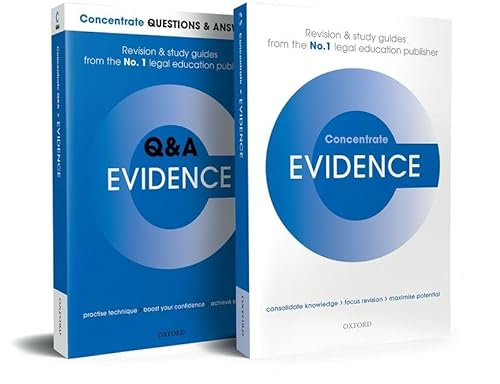 Imagen de archivo de Evidence Revision Concentrate Pack: Law Revision and Study Guide a la venta por California Books