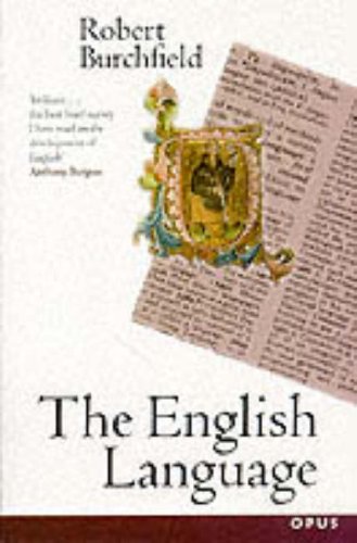 The English Language (9780192891617) by Burchfield, R. W.