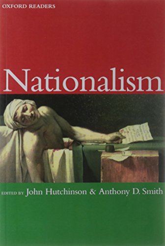 Beispielbild fr Nationalism (Oxford Readers) zum Verkauf von SecondSale