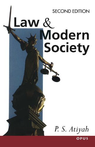 9780192892676: Law and Modern Society (OPUS)