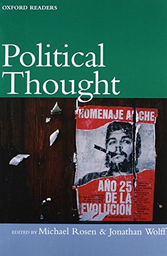 Imagen de archivo de Political Thought (Oxford Readers) a la venta por BookHolders