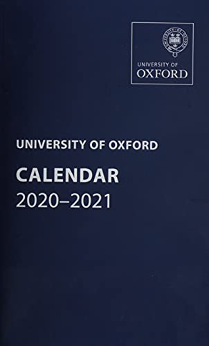 Beispielbild fr University of Oxford Calendar 2020-2021 zum Verkauf von Blackwell's