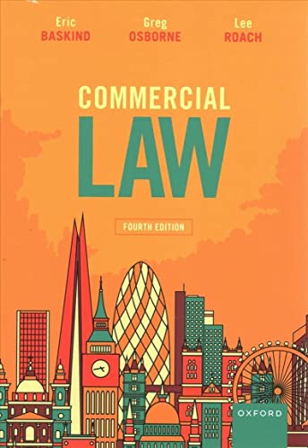 Beispielbild fr Commercial Law zum Verkauf von Blackwell's