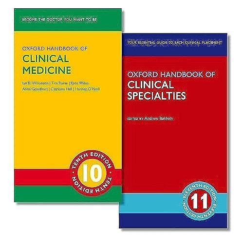 Stock image for Oxford Handbook of Clinical Medicine and Oxford Handbook of Clinical Specialties (Oxford Medical Handbooks) for sale by GF Books, Inc.