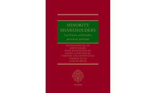 Stock image for Minority Shareholders: Law, Practice, and Procedure for sale by Revaluation Books