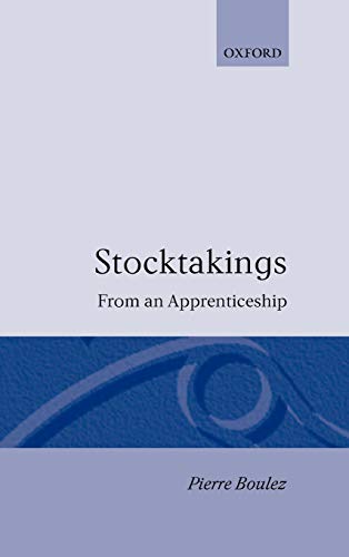 Beispielbild fr Stocktakings from An Apprenticeship zum Verkauf von Anybook.com