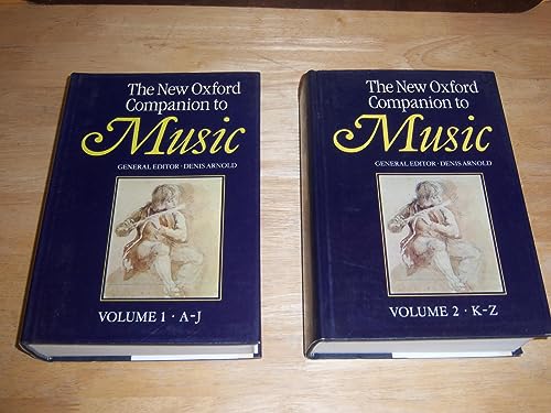 9780193113169: The New Oxford Companion to Music (2 Vols)