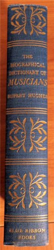 9780193113350: Biographical Dictionary of Musicians