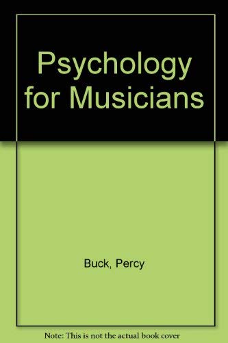 Beispielbild fr Psychology for Musicians zum Verkauf von WorldofBooks