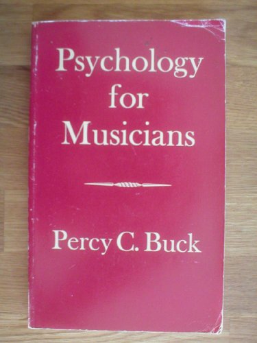 Beispielbild fr Psychology for Musicians zum Verkauf von Better World Books