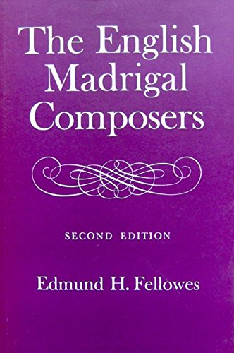Stock image for The English Madrigal Composers for sale by Better World Books