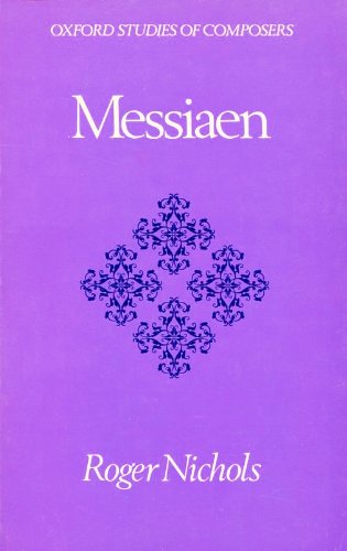 Beispielbild fr Messiaen (Oxford studies of composers) zum Verkauf von Wonder Book