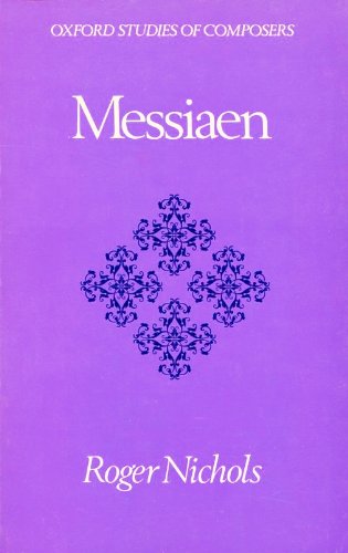 Imagen de archivo de Messiaen (Oxford studies of composers) a la venta por Wonder Book