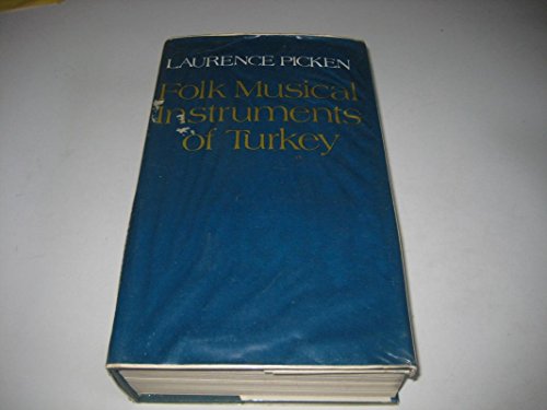 9780193181021: Folk Musical Instruments of Turkey