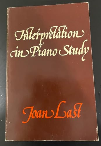 Stock image for Interpretation in Piano Study for sale by The Bookseller