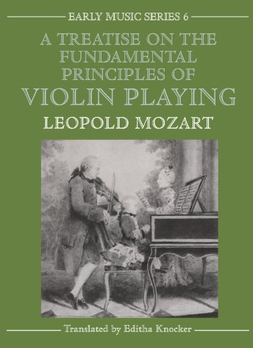 Imagen de archivo de A Treatise on the Fundamental Principles of Violin Playing (Early Music Series) a la venta por Byrd Books