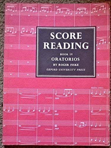 Beispielbild fr Oratorio (Bk. 4) (Score Reading) zum Verkauf von WorldofBooks