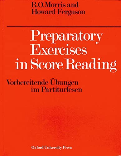 9780193214750: Preparatory Exercises in Score Reading (Vorbereitende Ubungen im Partiturlesen)