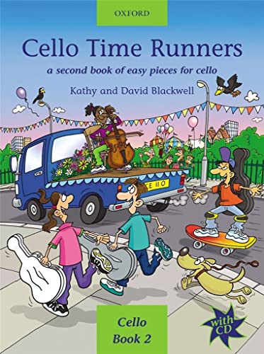 Beispielbild fr Cello Time Runners + CD: A second book of easy pieces for cello zum Verkauf von WorldofBooks