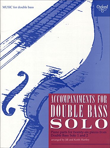 Beispielbild fr Accompaniments for Double Bass Solo zum Verkauf von WorldofBooks