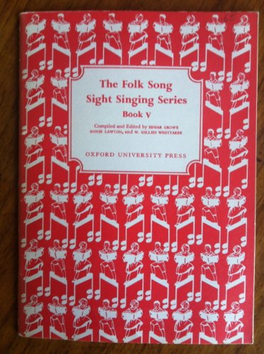 Beispielbild fr Folk Song Sight Singing (Bk. 5) zum Verkauf von HPB-Emerald