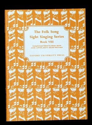 Beispielbild fr Folk Song Sight Singing (Bk. 8) zum Verkauf von Wonder Book