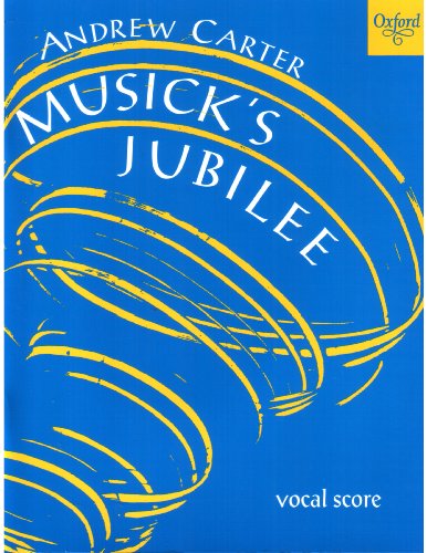 Musick's Jubilee for soprano & mezzo-soprano soli, mixed churus & small orchestra. Vocal score.