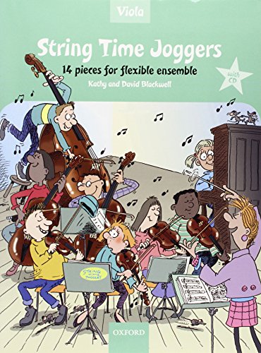 Stock image for String Time Joggers Viola book + CD 14 pieces for flexible ensemble (String Time Ensembles) for sale by WorldofBooks