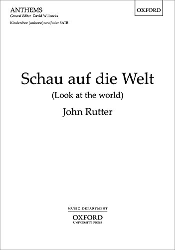 Imagen de archivo de Schau Auf Die Welt (Look at the World) a la venta por Blackwell's