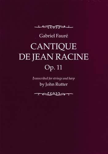 Imagen de archivo de Cantique De Jean Racine a la venta por Blackwell's
