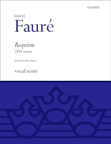 9780193361034: Requiem (1893 version): Vocal score
