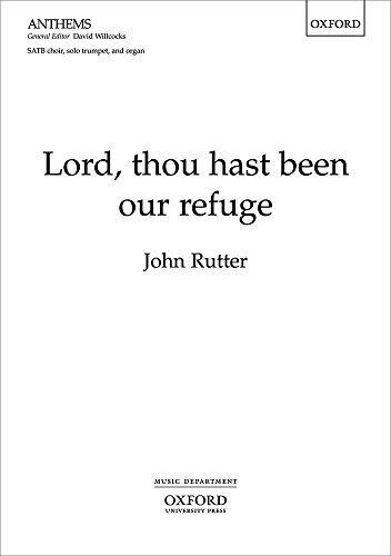 9780193362741: Lord, thou hast been our refuge: Vocal score