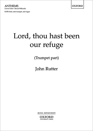 9780193363274: Lord, thou hast been our refuge: Trumpet in B flat