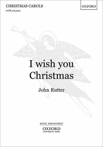 9780193364929: I wish you Christmas: Vocal score
