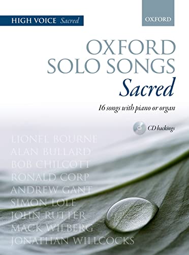 Beispielbild fr Oxford Solo Songs: Sacred zum Verkauf von Blackwell's