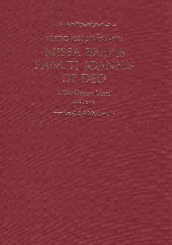 9780193367852: Missa Brevis Sancti Joannis De Deo Little Organ Mass: Full Score