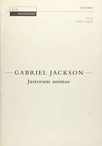 9780193368705: Justorum animae (New Horizons)