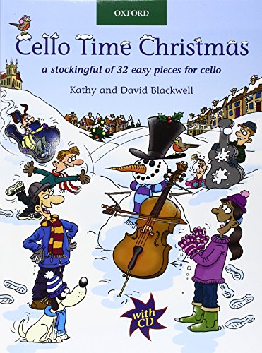 9780193369320: Cello Time Christmas + CD: A stockingful of 32 easy pieces for cello (Cello Time)