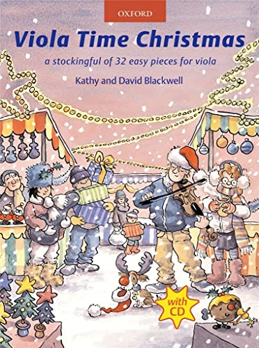 Beispielbild fr Viola Time Christmas + CD: A stockingful of 32 easy pieces for viola zum Verkauf von WorldofBooks