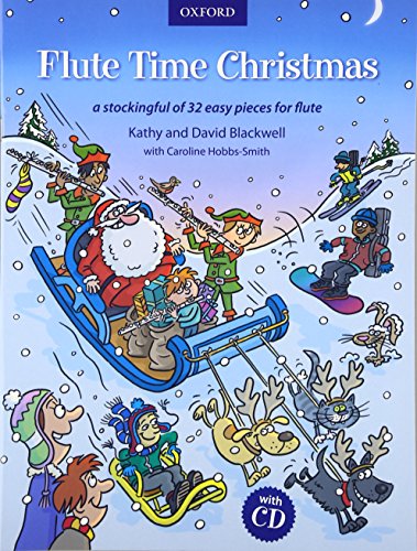 Stock image for Flute Time Christmas + CD: A stockingful of 32 easy pieces for sale by WorldofBooks