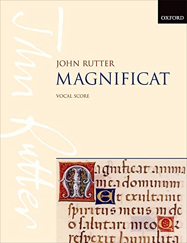 Stock image for Magnificat Satb Vocal Score (Oxford Choral Music) (English and Latin Edition) for sale by Your Online Bookstore