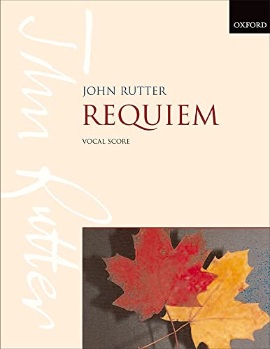 Stock image for Requiem Vocal Score (Oxford Choral Music) (English and Latin Edition) for sale by Red's Corner LLC
