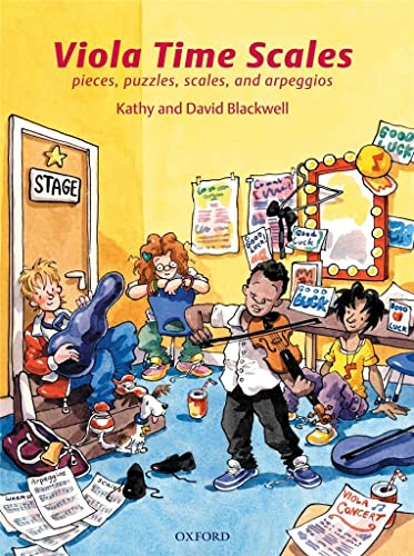 Stock image for Viola Time Scales: Pieces, puzzles, scales, and arpeggios for sale by GF Books, Inc.