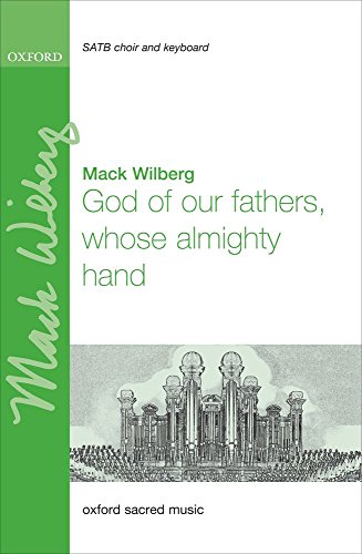 9780193386372: God of our fathers, whose almighty hand: Vocal score