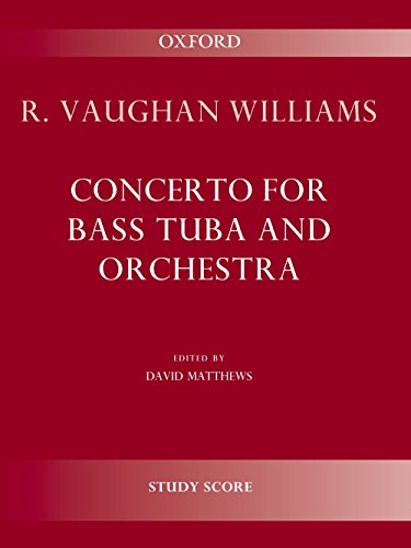 Imagen de archivo de Concerto for bass tuba and orchestra a la venta por THE SAINT BOOKSTORE
