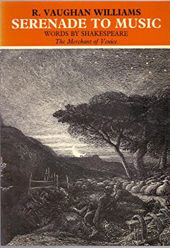 Stock image for Serendae to Music - Words by Shakespeare - The Merchant of Venice: Act V, Scene I [Modern Reprint Edition] VOCAL SCORE with Piano Accompaniment for sale by Better World Books: West