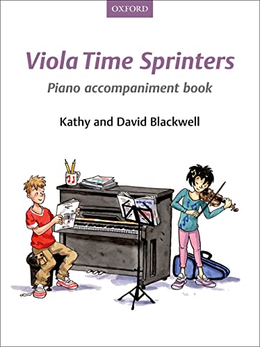 9780193398528: (s/dev) Viola Time Sprinters Piano